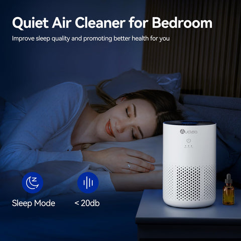 Aucleia aroma pads engaged for subtle room fragrance