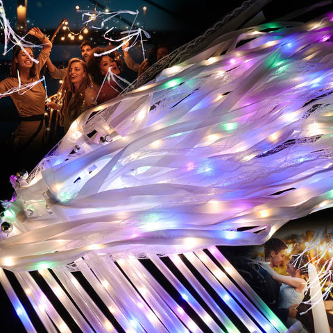 AUGFRYZIAN 30-pack light-up wedding wands for celebrations