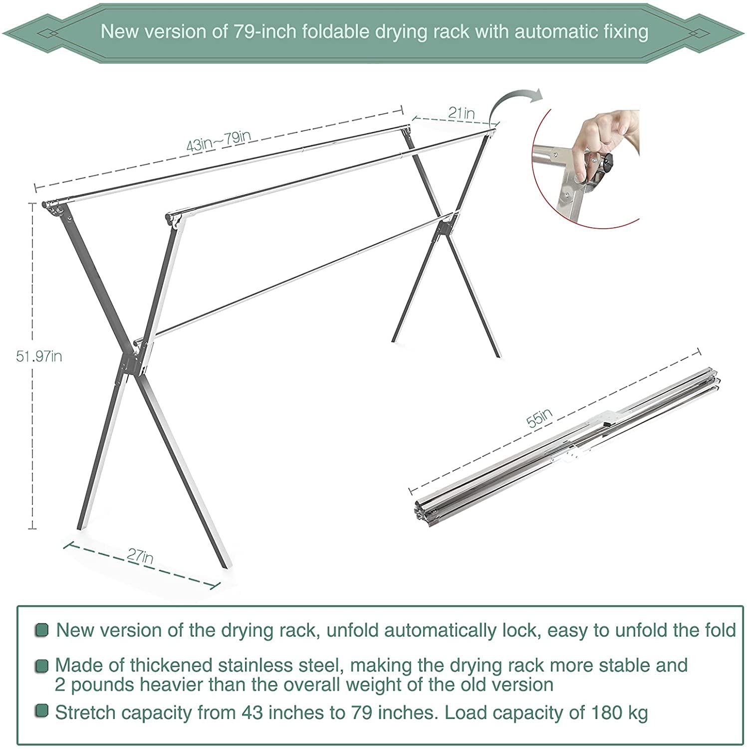 AUGMIRR windproof hooks keep clothes secure in breezy outdoor areas.