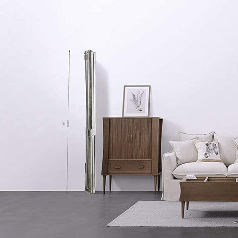 AUGMIRR wall-mount drying rack demonstrates easy punch-free installation.