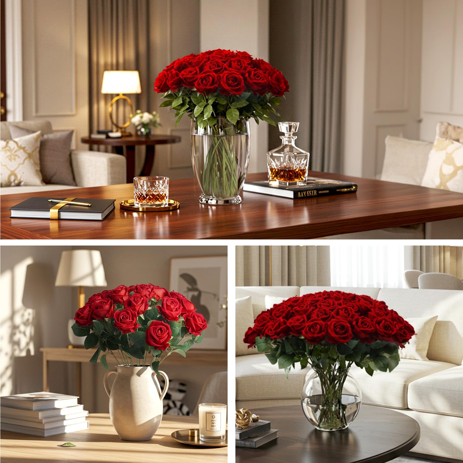 Auihiay pollen-free roses safe for allergy-friendly homes.