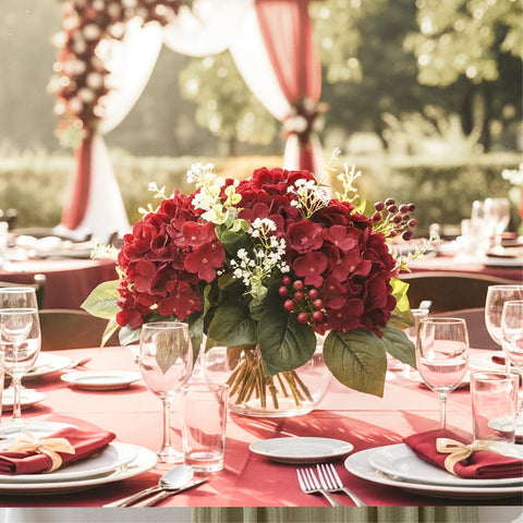Auihiay arch decoration hydrangea accents for romantic backdrops