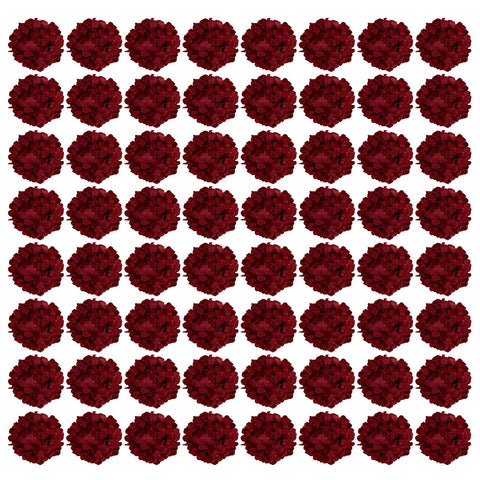 Auihiay burgundy hydrangea heads for lush wedding centerpieces