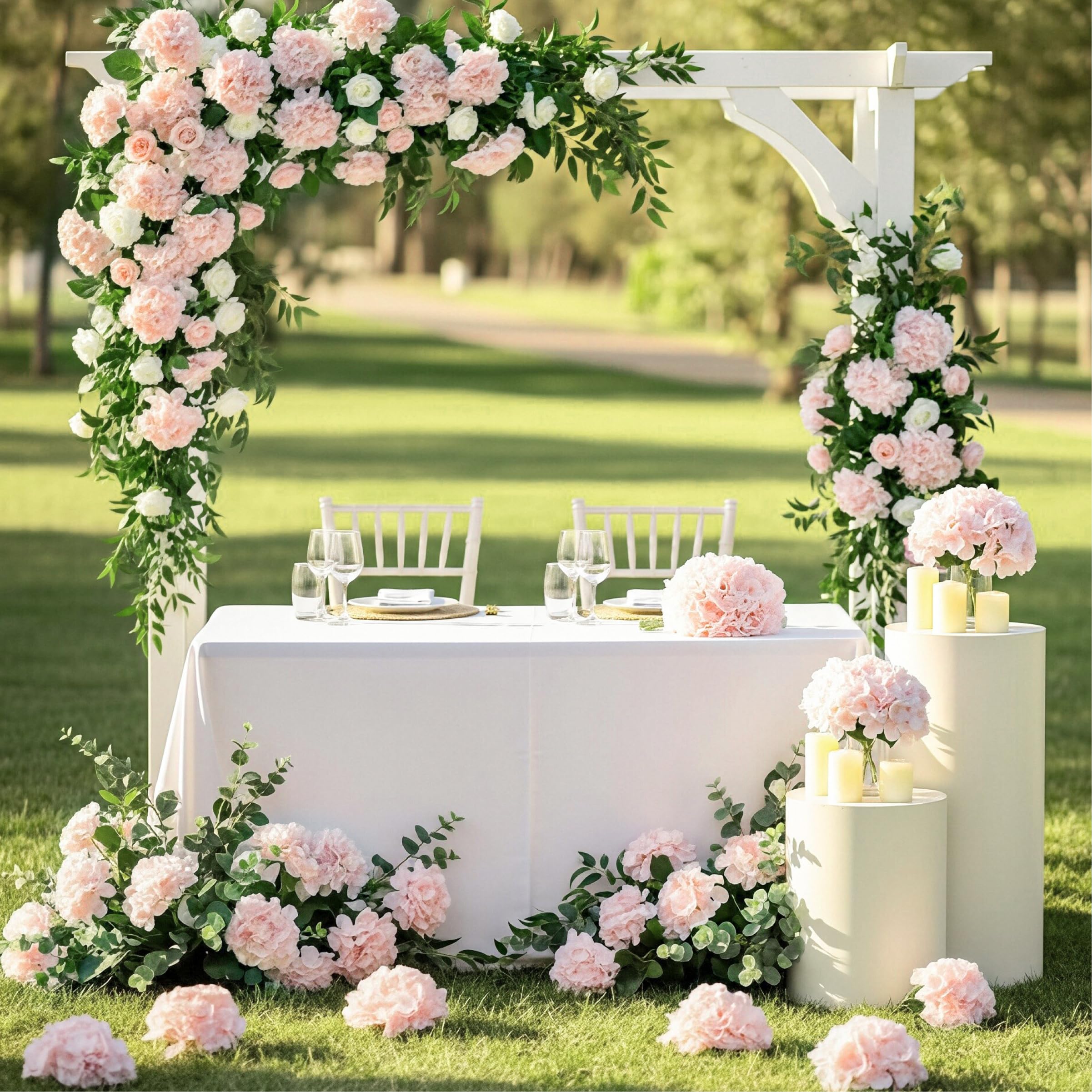Auihiay home decor hydrangea adds color with low maintenance.