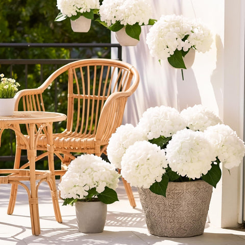 Auihiay wedding-ready hydrangea decor suitable for outdoor ceremonies
