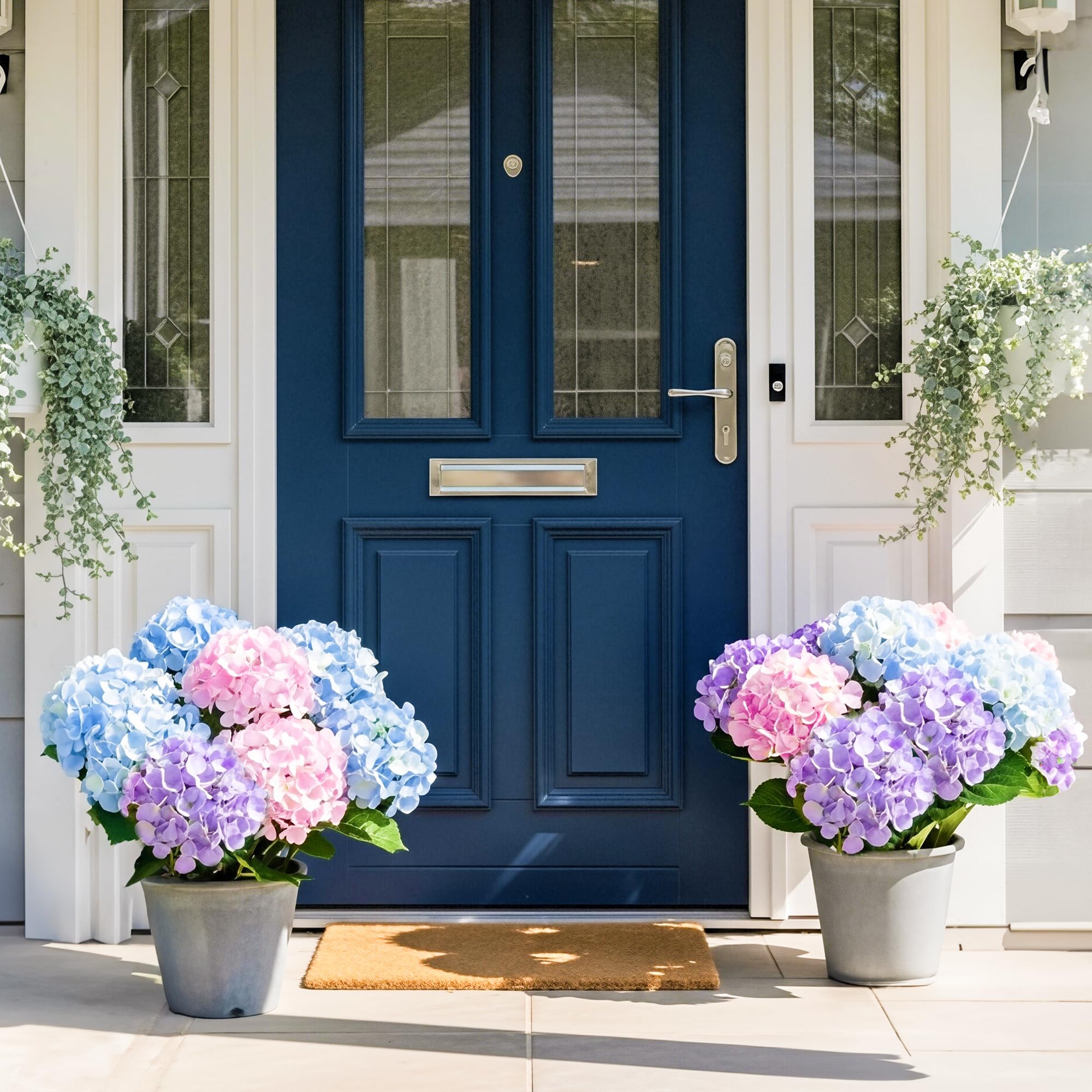 Auihiay silk hydrangea with bendable stems for shaping