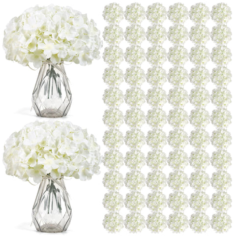 Auihiay ivory hydrangea heads for elegant centerpieces
