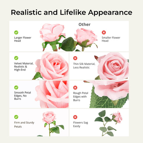 Auihiay pink rose bridal bouquet for timeless charm.