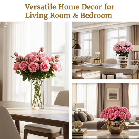 Auihiay pollen-free roses ideal for allergy-aware spaces.