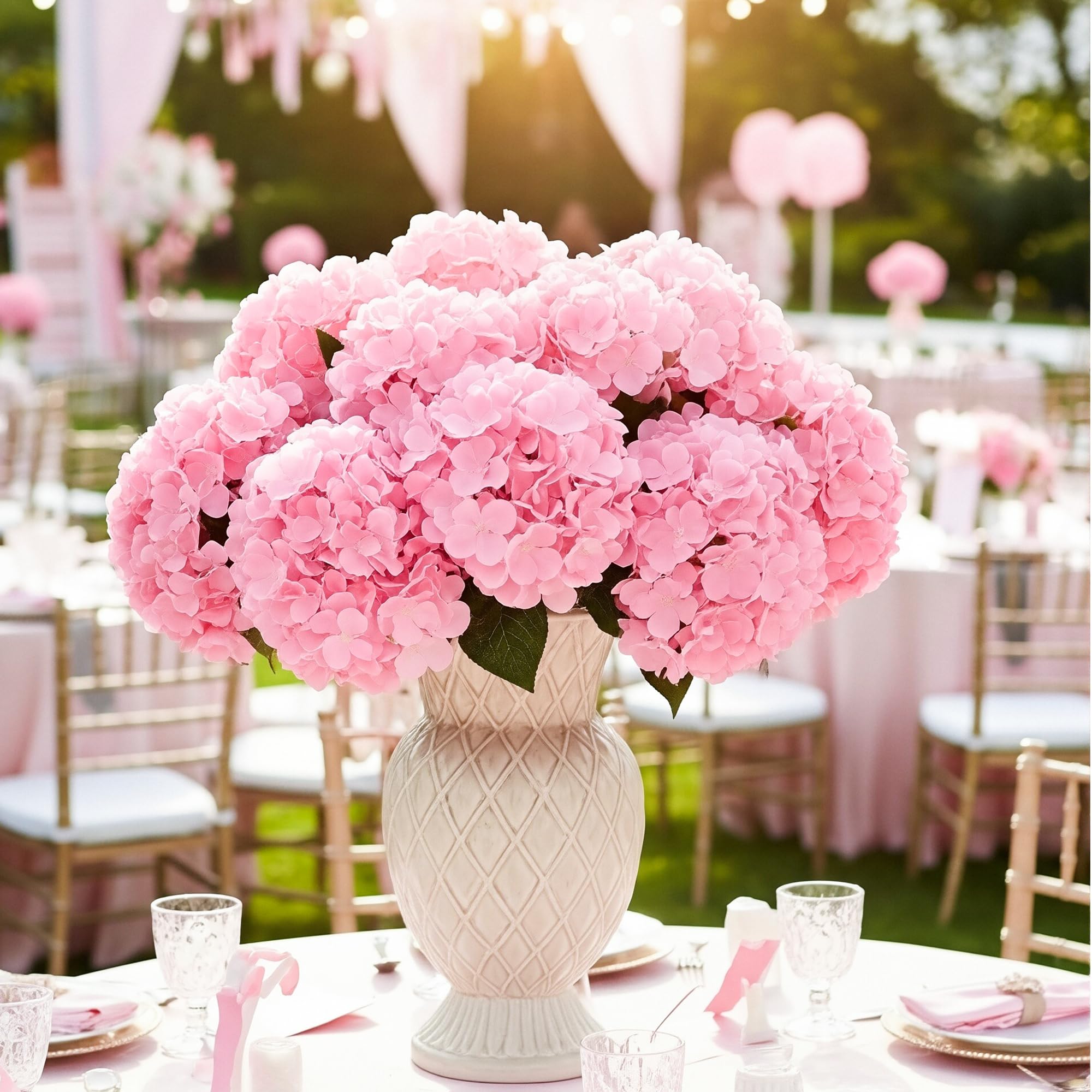 Auihiay soft-touch silk hydrangea for premium look and feel