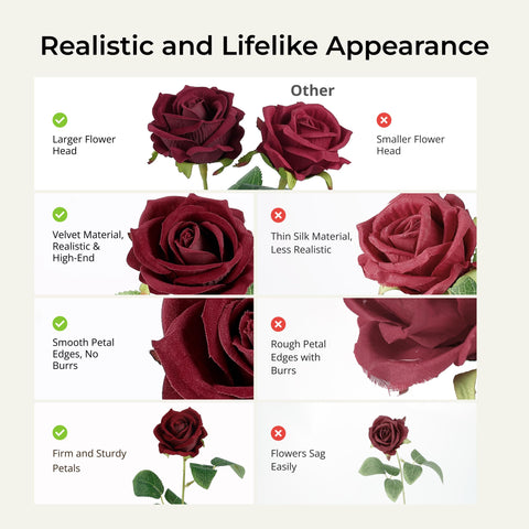 Auihiay romance-ready roses for Valentine's Day decor.