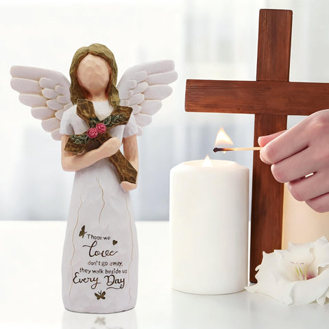 AUKEST sympathy gift showing dress engraving for support and remembrance.