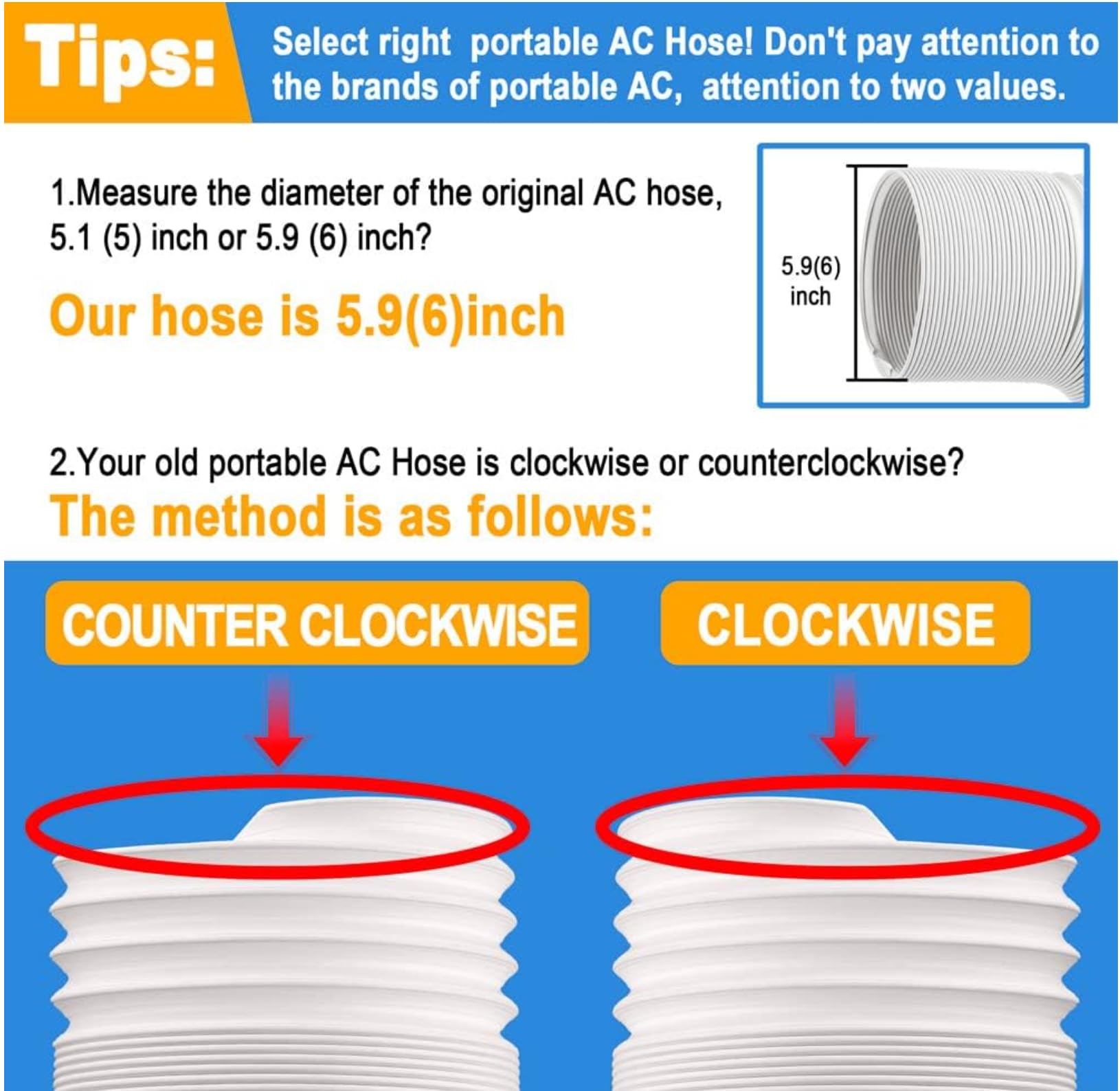 Aukney exhaust hose adaptor 15 cm connects hose securely