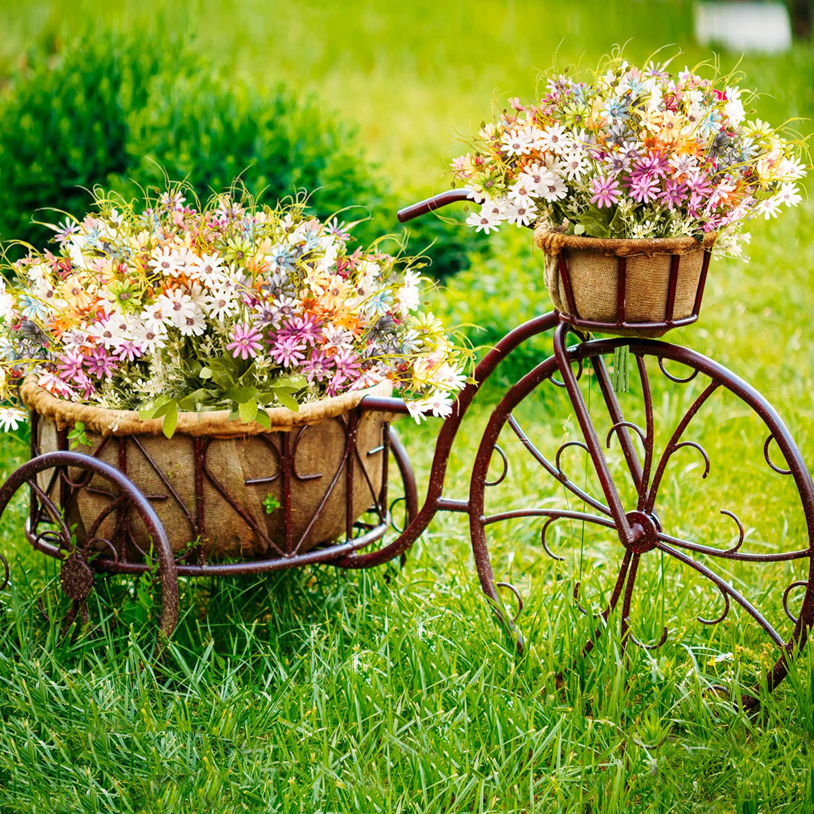 AUMVEYI artificial flowers suitable for vase decor on outdoor spaces