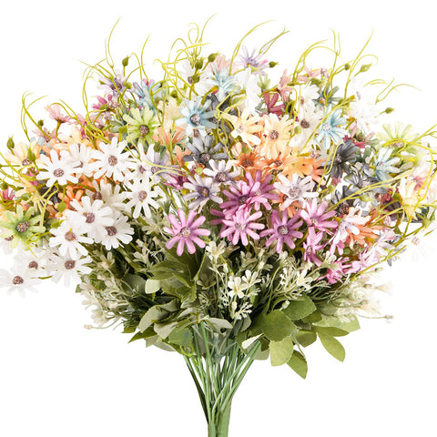 AUMVEYI wildflowers daisy bundles outdoors providing vibrant color for patios