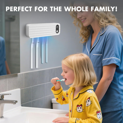 AuntyFey Sanitizeri easy installation without drilling on smooth surfaces.