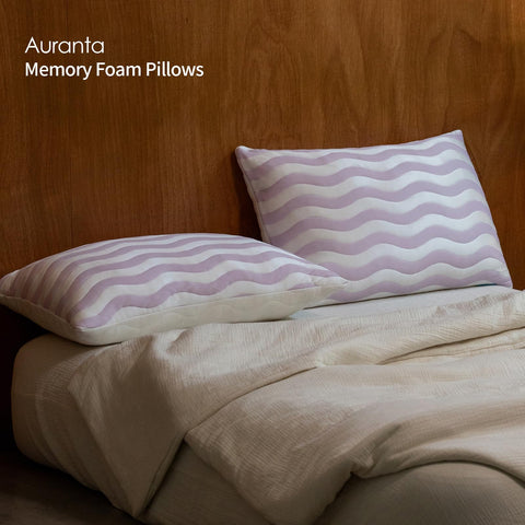 Auranta Pillows open-cell ventilation promotes airflow and heat dissipation during sleep