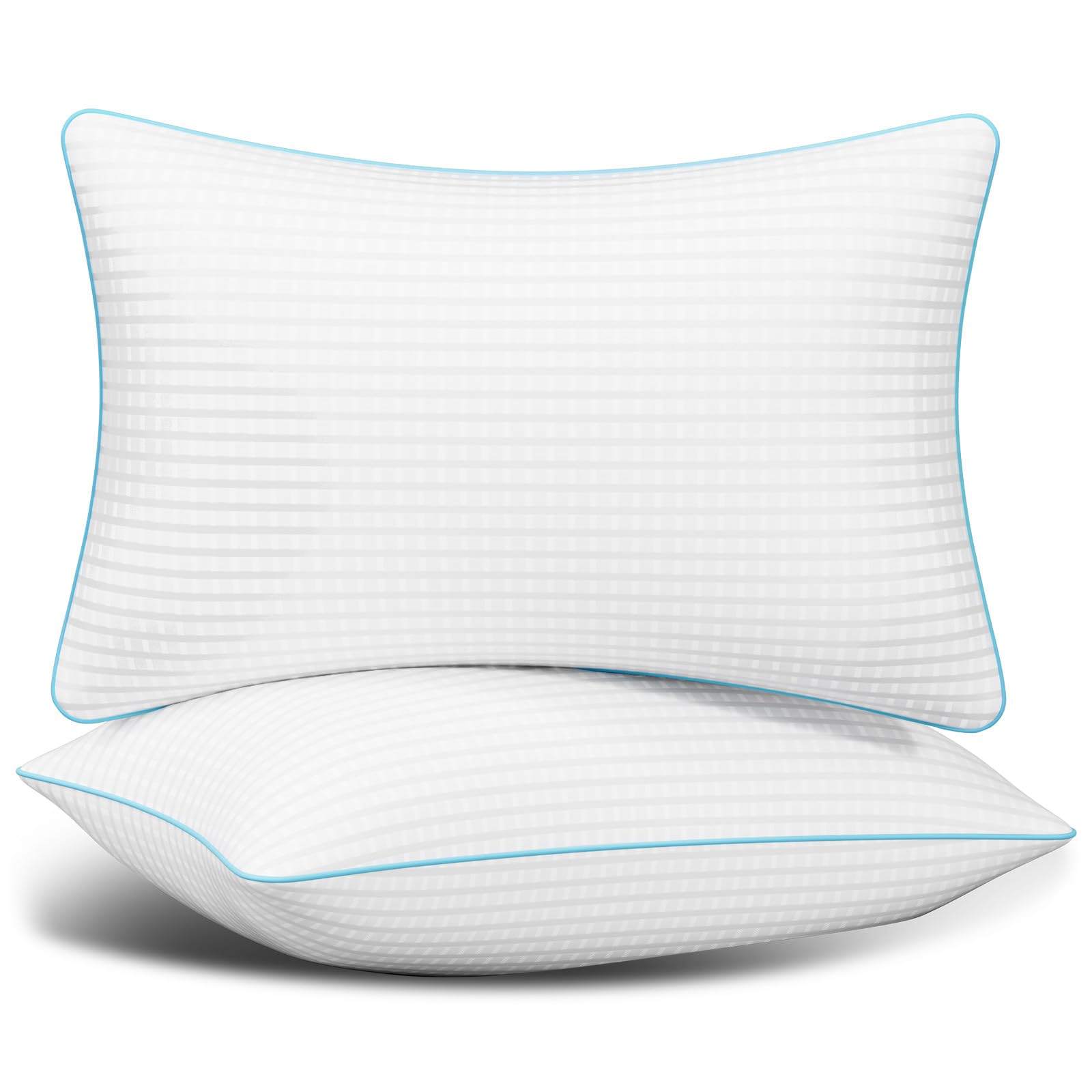 Auranta queen four-pack pillows in packaging ready to fluff for fresh sleep