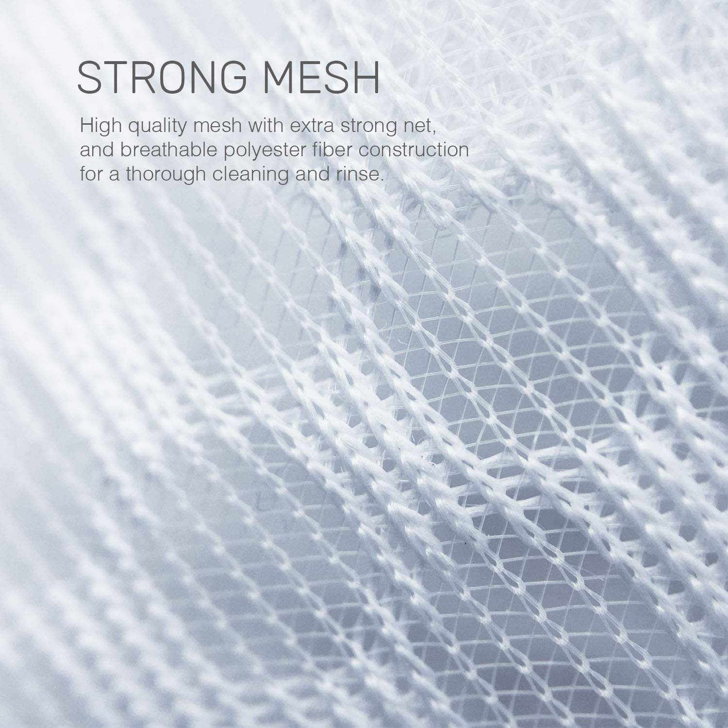 AURFLO lingerie bag 16x16 inches in breathable honeycomb mesh.