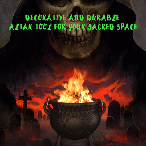 Aurionix Triple Moon Cauldron ready as a versatile gift