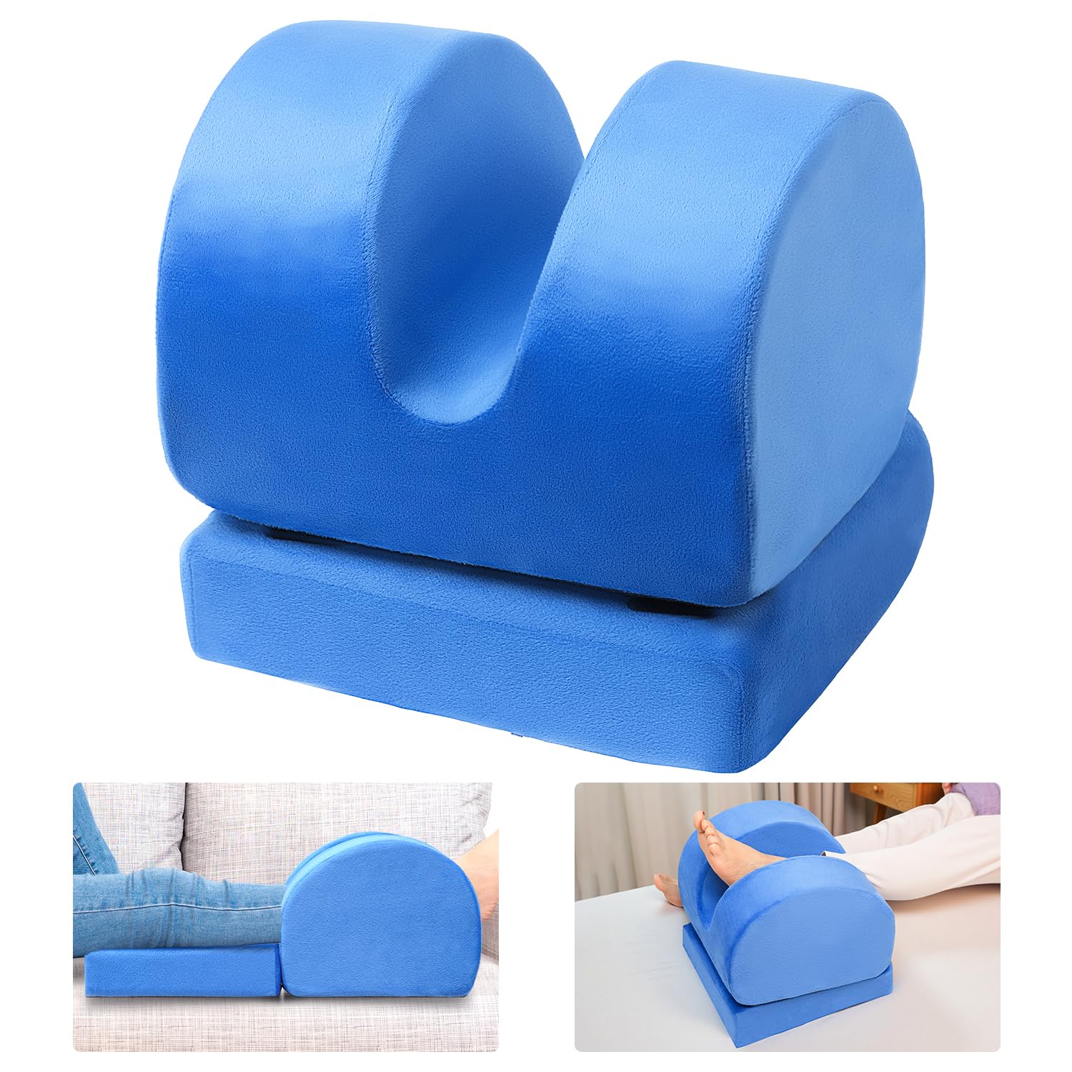 AUROPEAK gift-ready knee recovery pillow packaging signals thoughtful post-surgery care