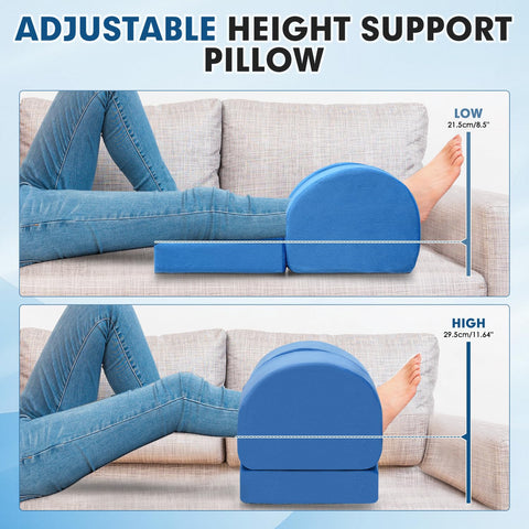 AUROPEAK knee pillow with U shaped design for natural leg alignment