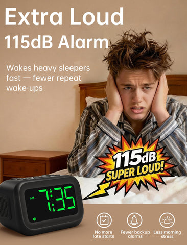 AuroraCalm alarm sounds panel showing six options to match wake depth.
