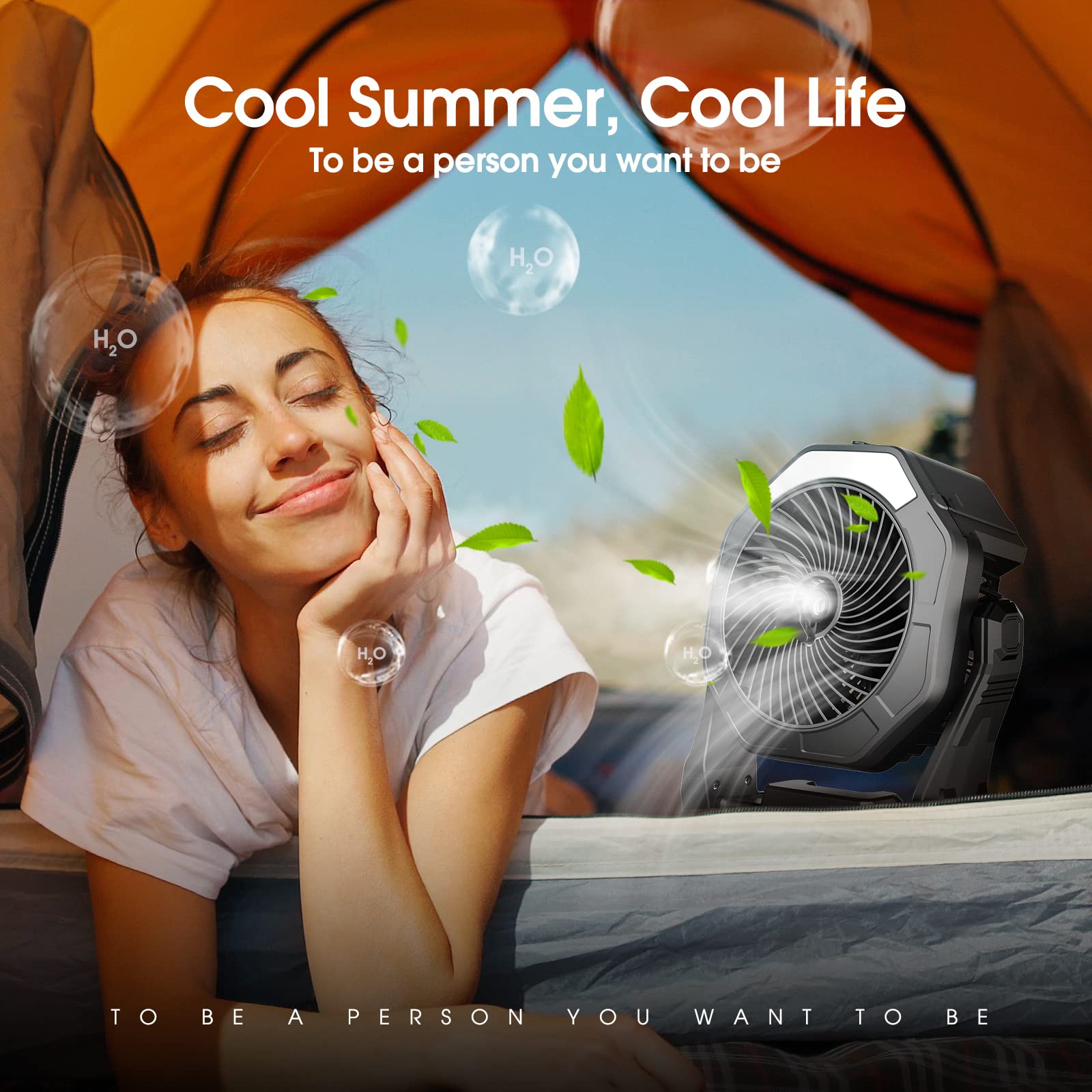 Ausic three speeds and blades for customizable airflow