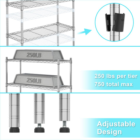 Auslar pantry, office, and garage storage for versatile organization.