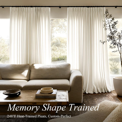 AUSSPVOCT soft light-filtering fabric baths rooms in gentle illumination.