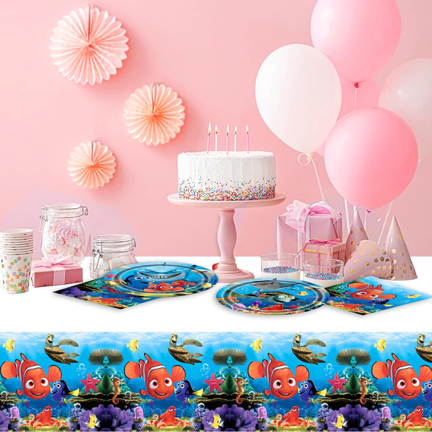 Autrpoweo Finding Nemo packaging enables easy storage and reuse.