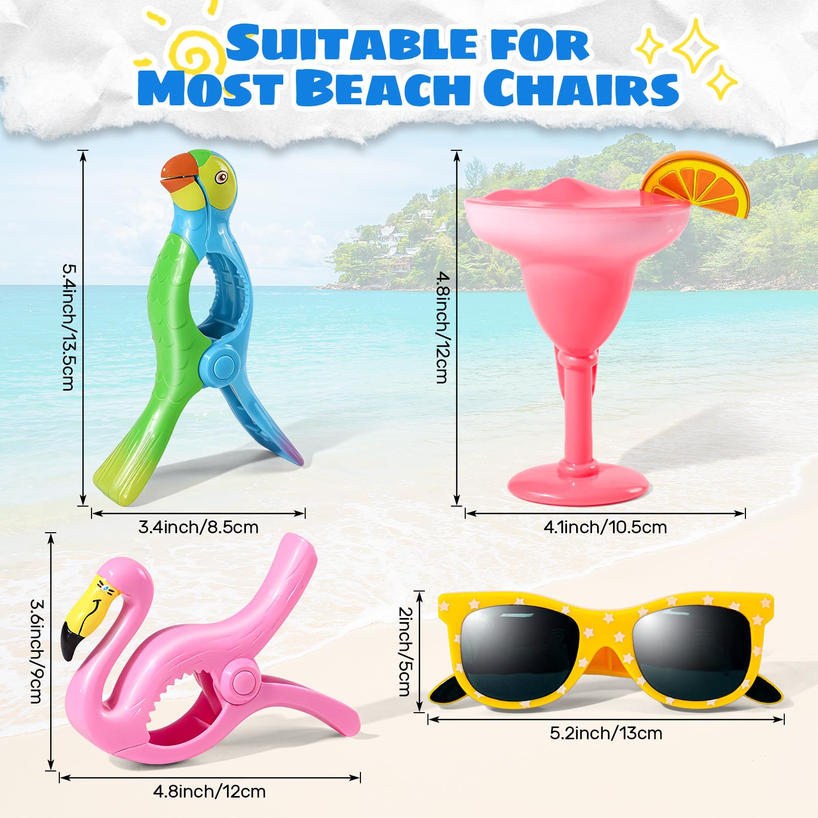 Autubin cocktail glass clip stylishly secures towels during travel