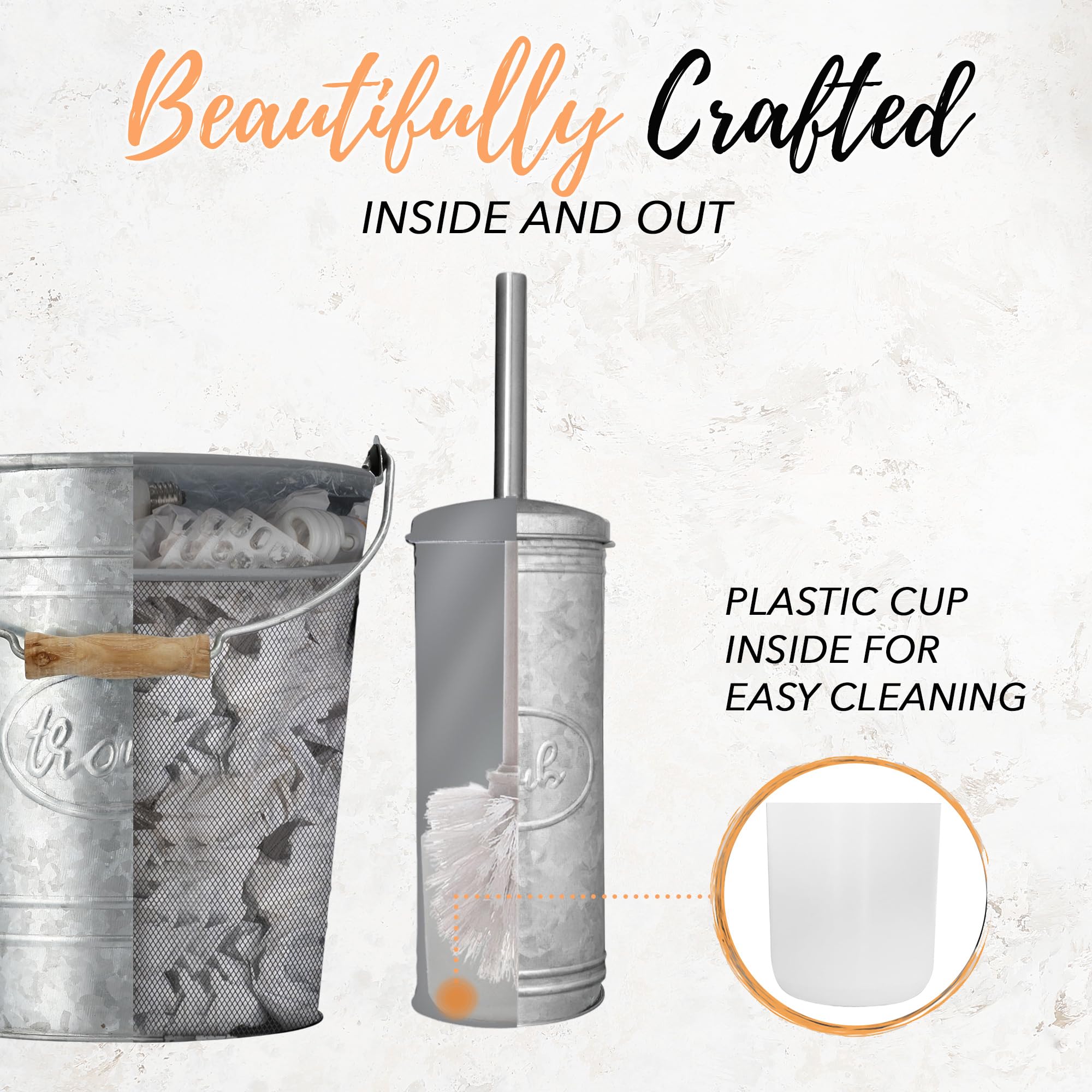 Autumn Alley perfect pairing for rustic farmhouse bathroom decor.