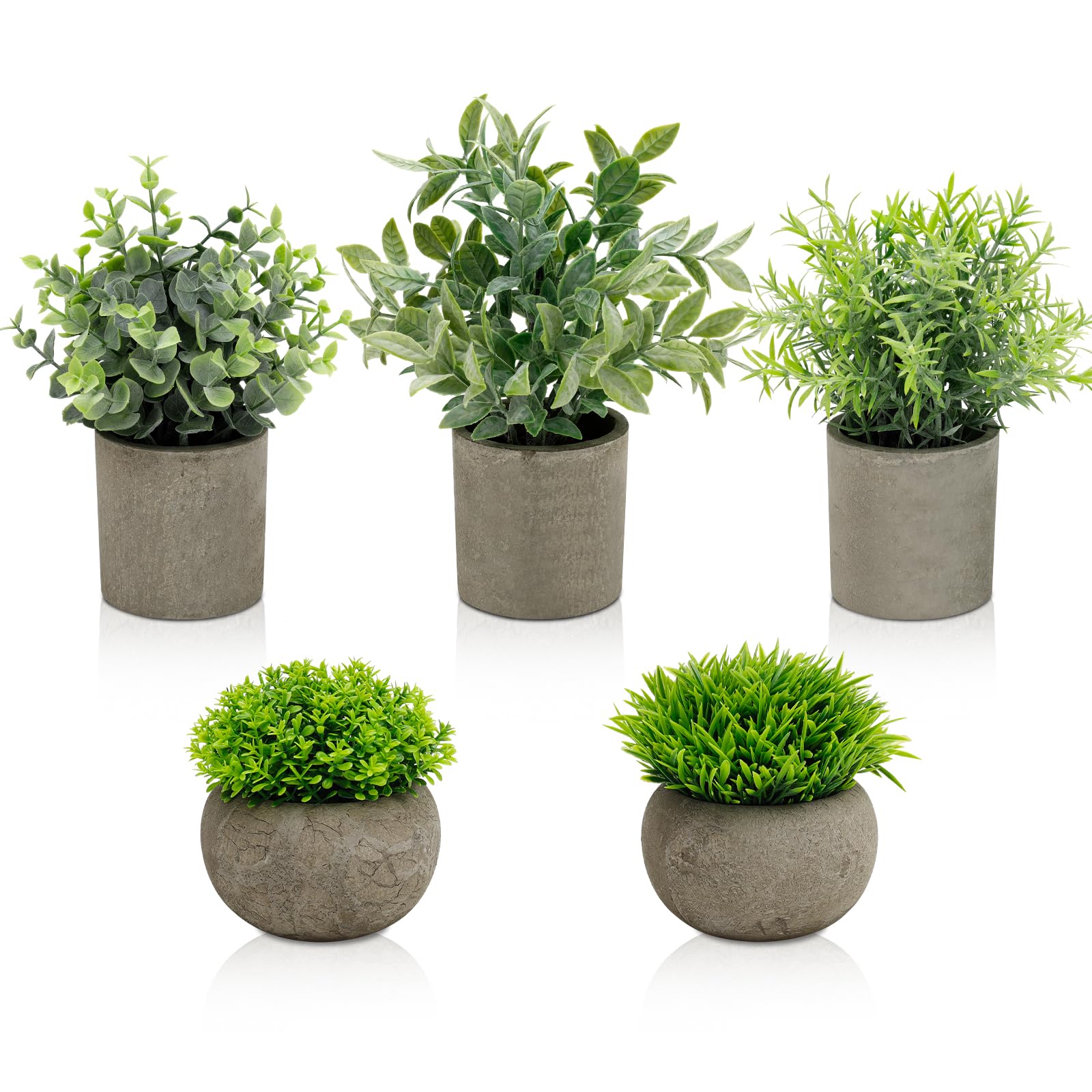 AUUGUU artificial potted plant on a shelf adds fresh greenery without watering