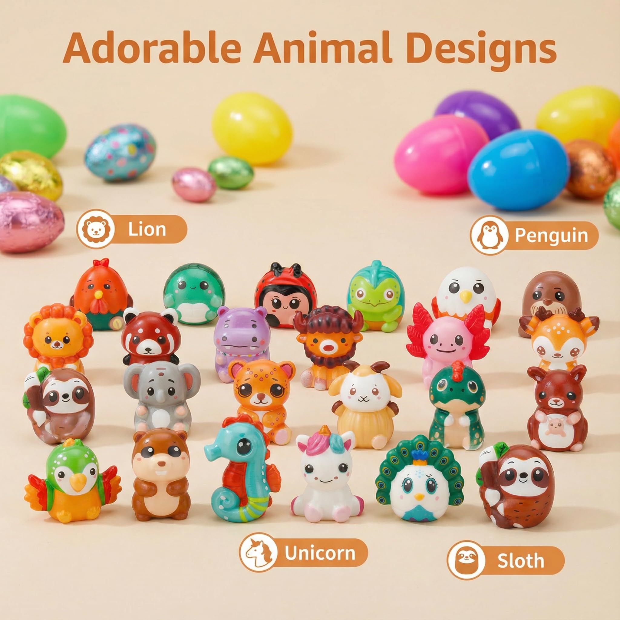 AUUGUU eggs make party favors and classroom rewards.
