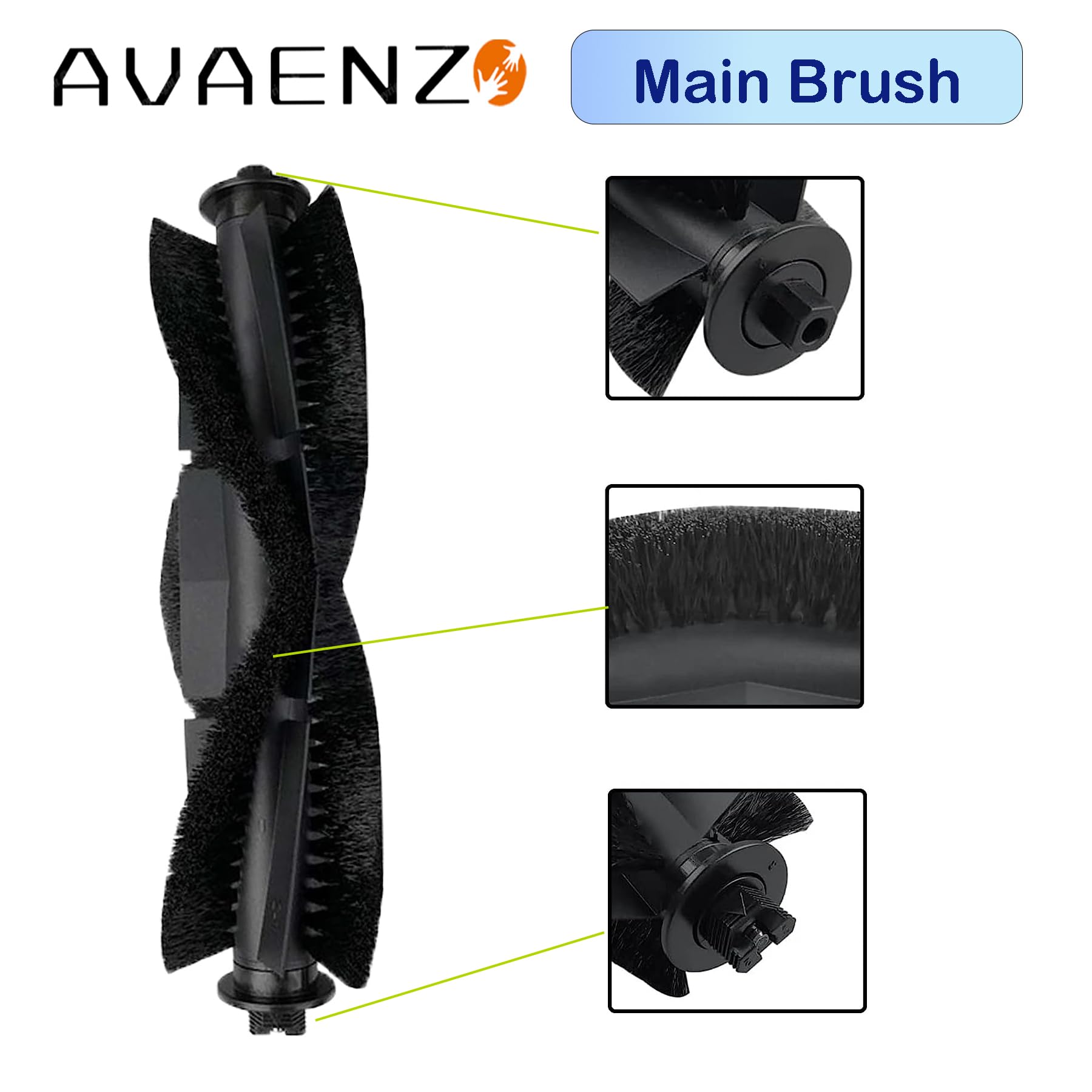 Avaenzo HEPA filters for G8000 Pro trap fine dust and allergens.