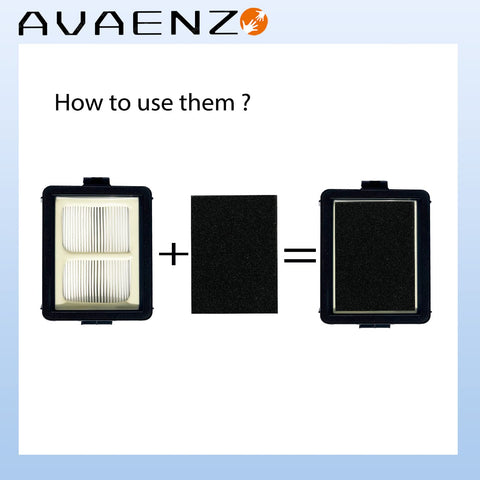 Avaenzo motor post-filter for Shark traps fine dust and allergens