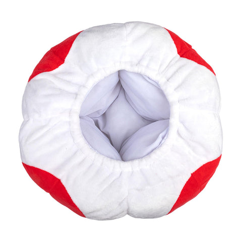 Avafierce anime mushroom hat in green for festivals and events.
