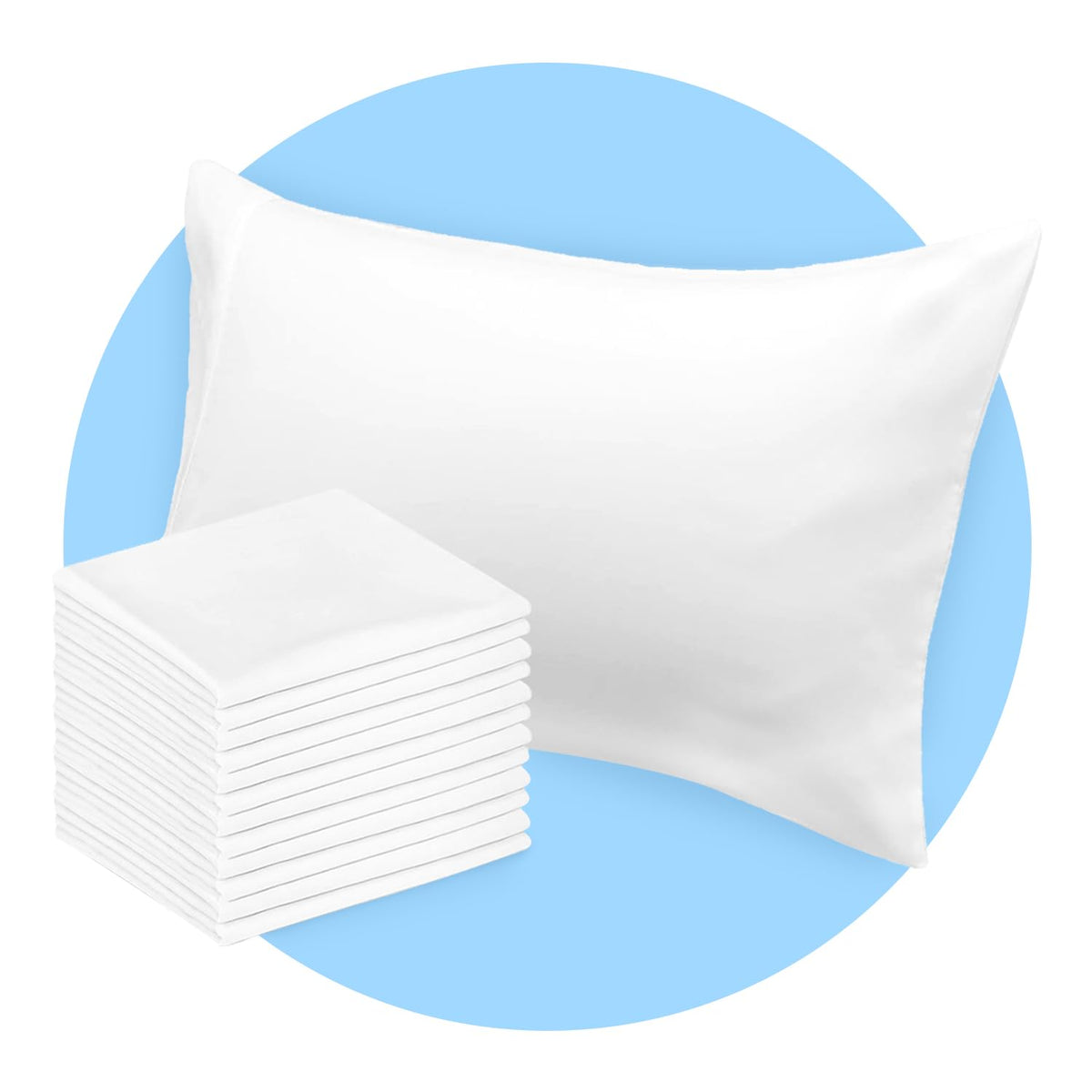 Avalon Bedding pillowcase 20x30 white with a premium soft-touch finish.