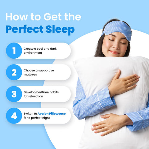 Avalon Bedding pillowcase 20x30 white with durable cotton blend.