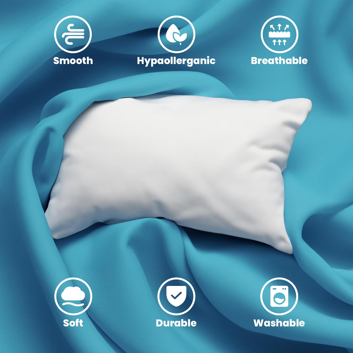 Avalon Bedding pillowcase soft-touch surface promotes comfortable nights.
