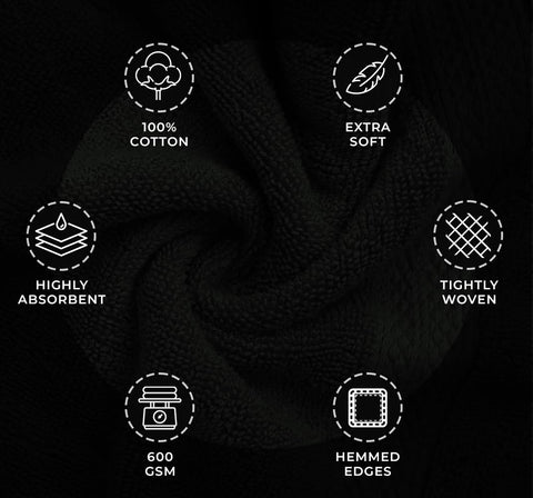 Avalon Towels durable edges ensure long-lasting quality through frequent washing.