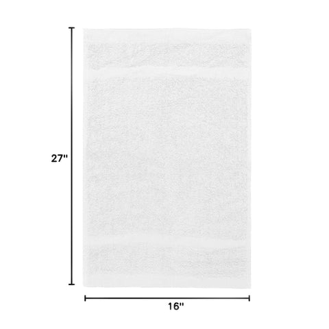 Avalon Towels durable fabric withstands frequent washing with minimal lint.