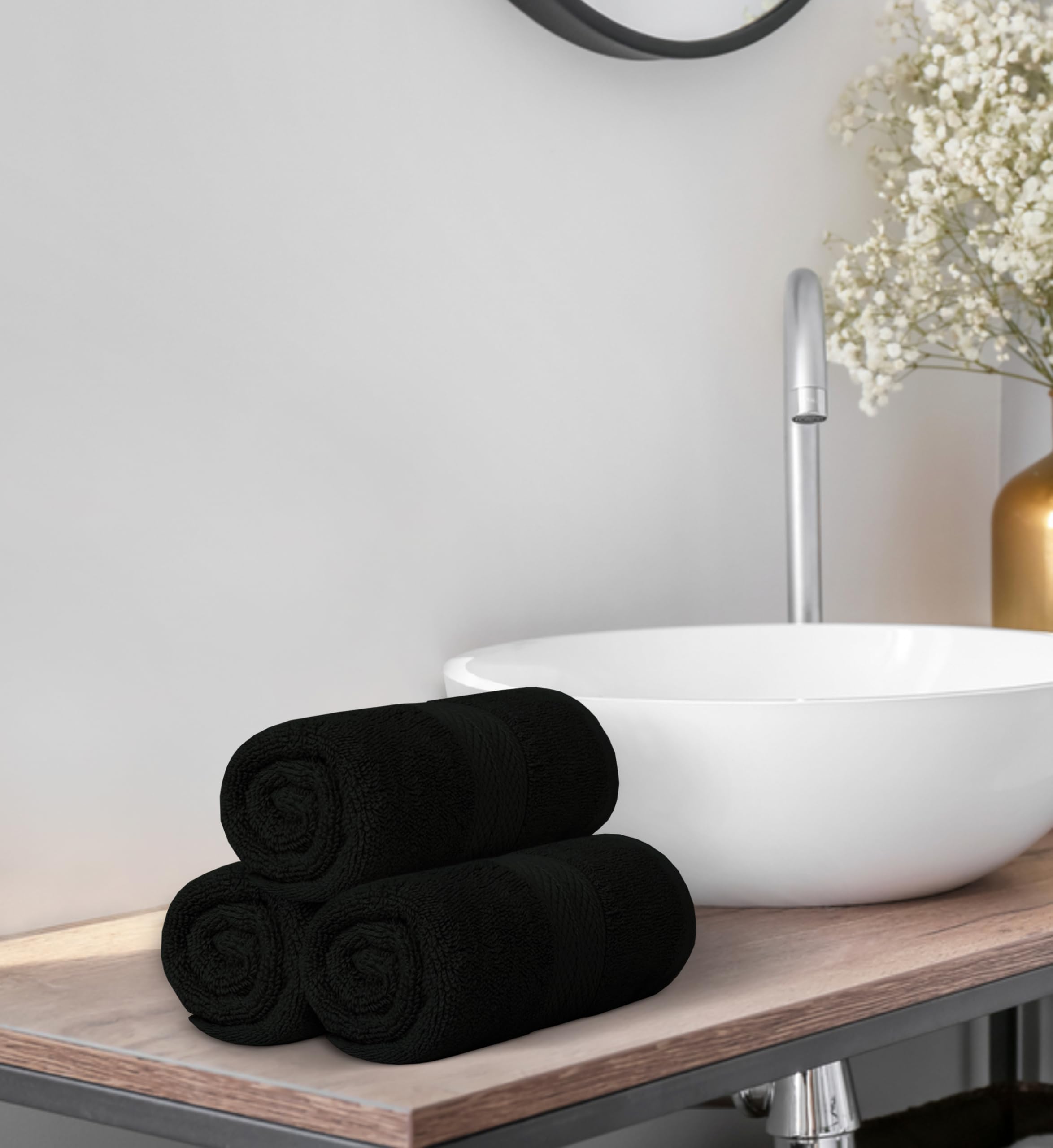 Avalon Towels hotel spa quality design brings a touch of luxury to bathrooms.