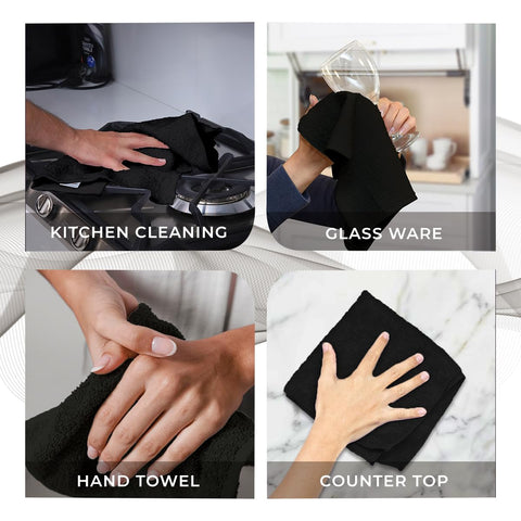 Avalon Towels ring-spun cotton washcloths stay soft and durable after use.
