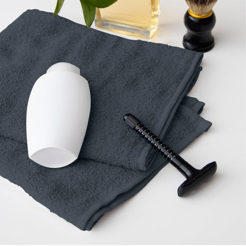 Avalon Towels grey salon towel with tight stitching for reliable daily use.