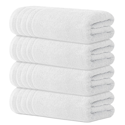 Avalon Towels set of 4 bath towels at full 30x60 size for daily use.
