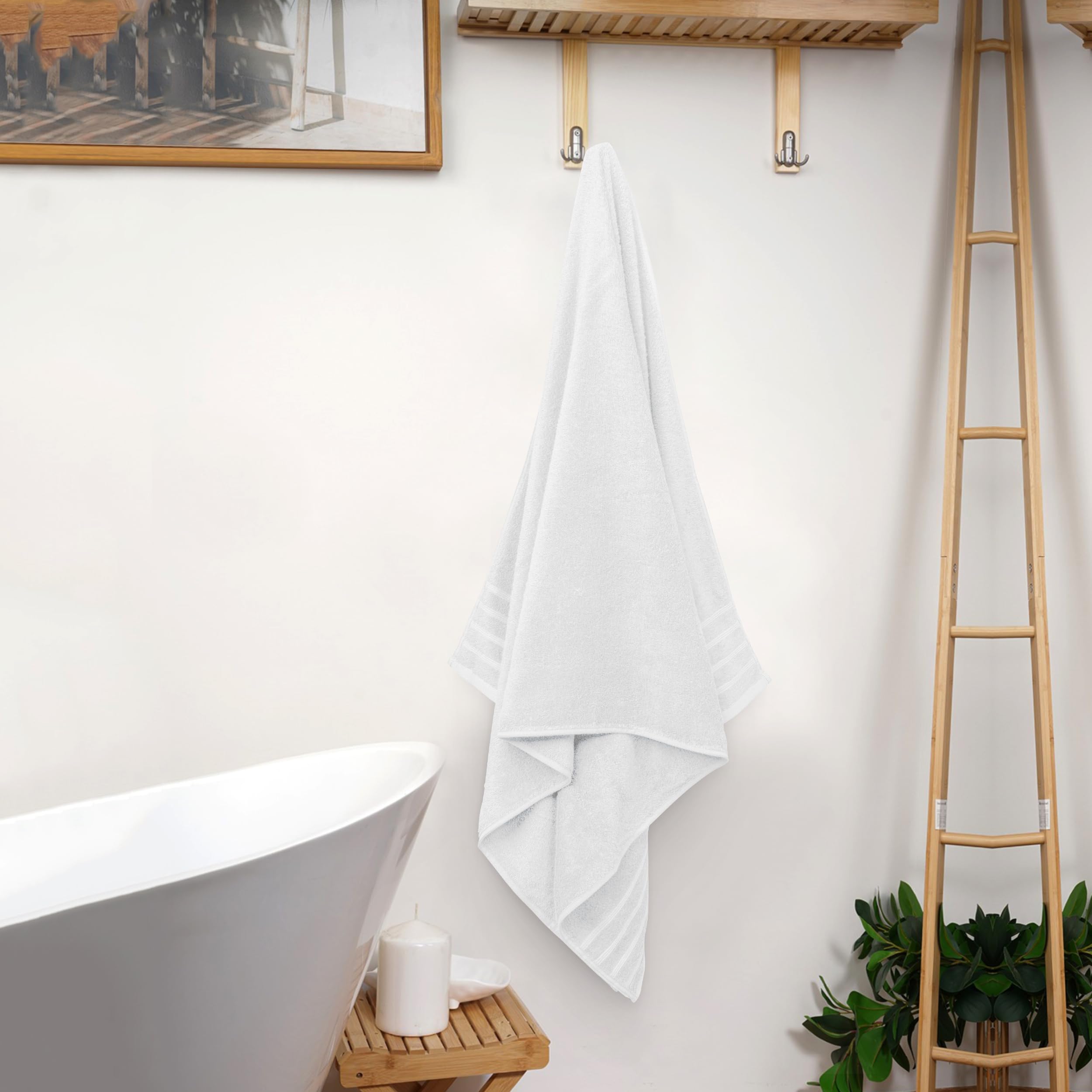 Avalon Towels 30x60 size pack ideal for family bathrooms.