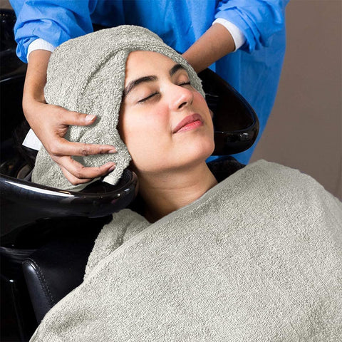 Avalon Towels soft non-abrasive fabric protects hands and skin.