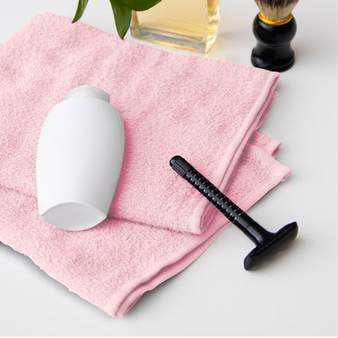 Avalon Towels pink spa towel suitable for facial use